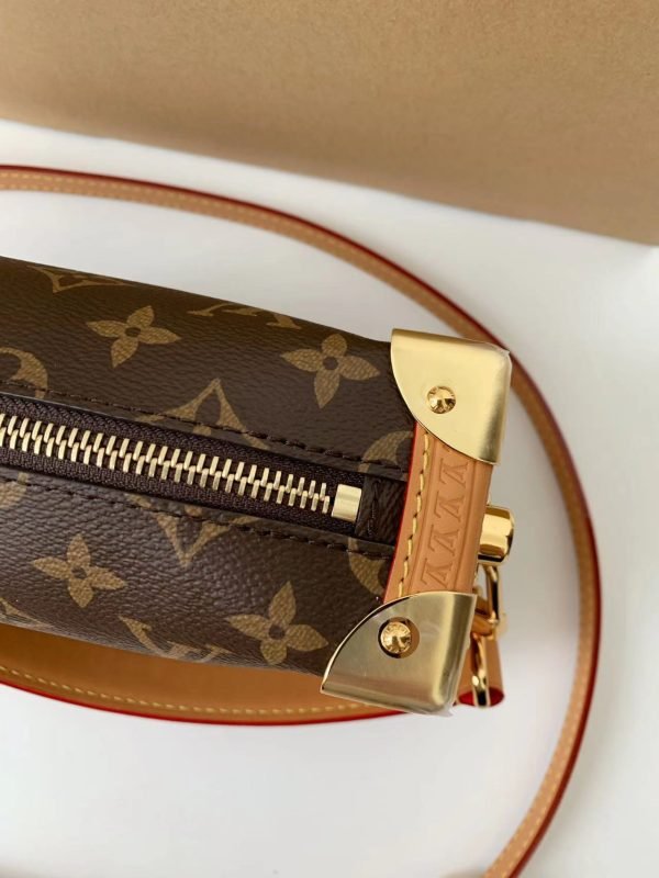M46815 New Small Side TRUNK Old Flower Handheld Crossbody Women's Bag - Image 8
