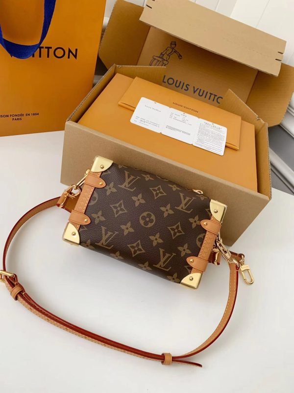 M46815 New Small Side TRUNK Old Flower Handheld Crossbody Women's Bag - Image 3