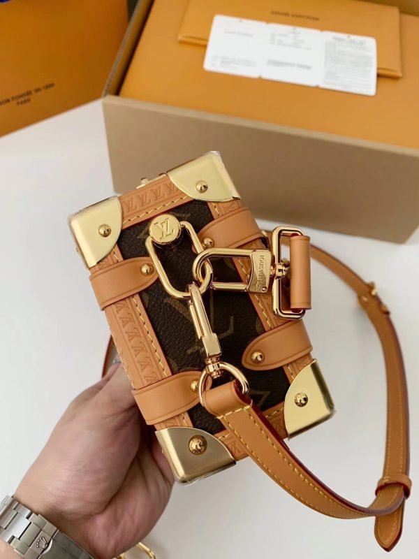 M46815 New Small Side TRUNK Old Flower Handheld Crossbody Women's Bag - Image 13