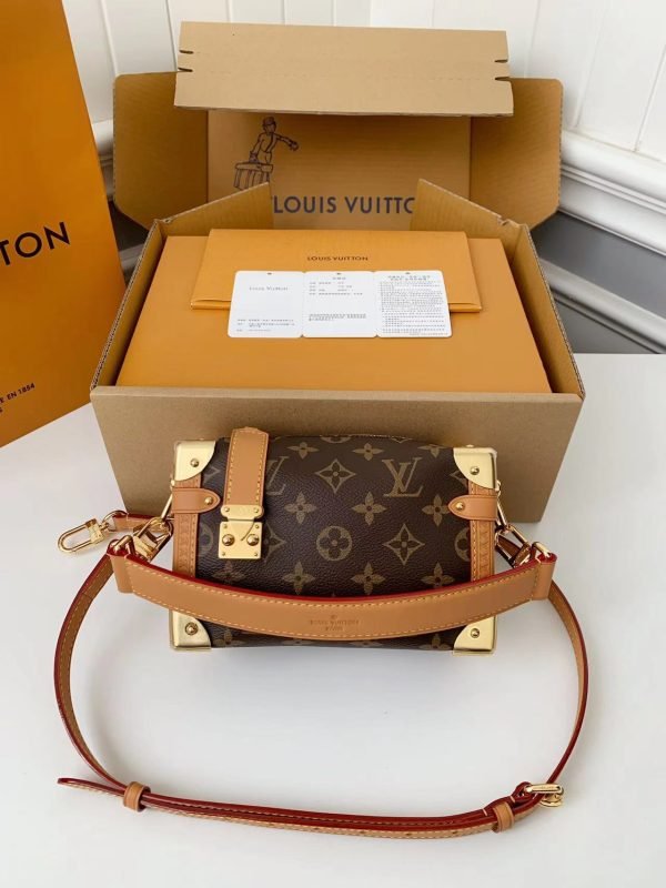 M46815 New Small Side TRUNK Old Flower Handheld Crossbody Women's Bag
