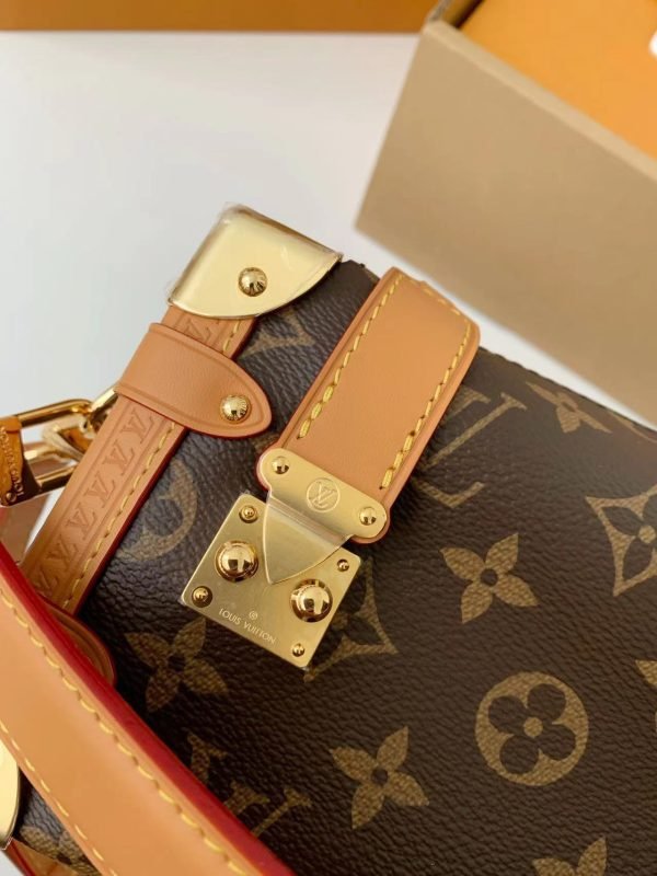 M46815 New Small Side TRUNK Old Flower Handheld Crossbody Women's Bag - Image 16