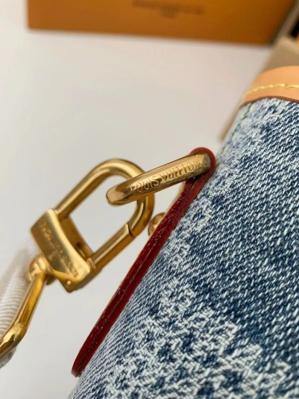 N40702 new WEEKEND TOTE tannin denim bag chip edition - Image 16