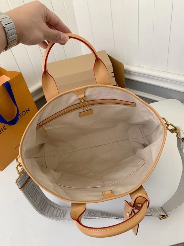 N40702 new WEEKEND TOTE tannin denim bag chip edition - Image 15