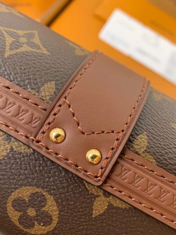 M57835 Presbyterian steel hardware head layer leather, drum bag - Image 11