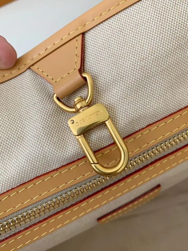 N40702 new WEEKEND TOTE tannin denim bag chip edition - Image 5